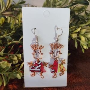 Handmade African Earrings! 100% of profits made are donated.